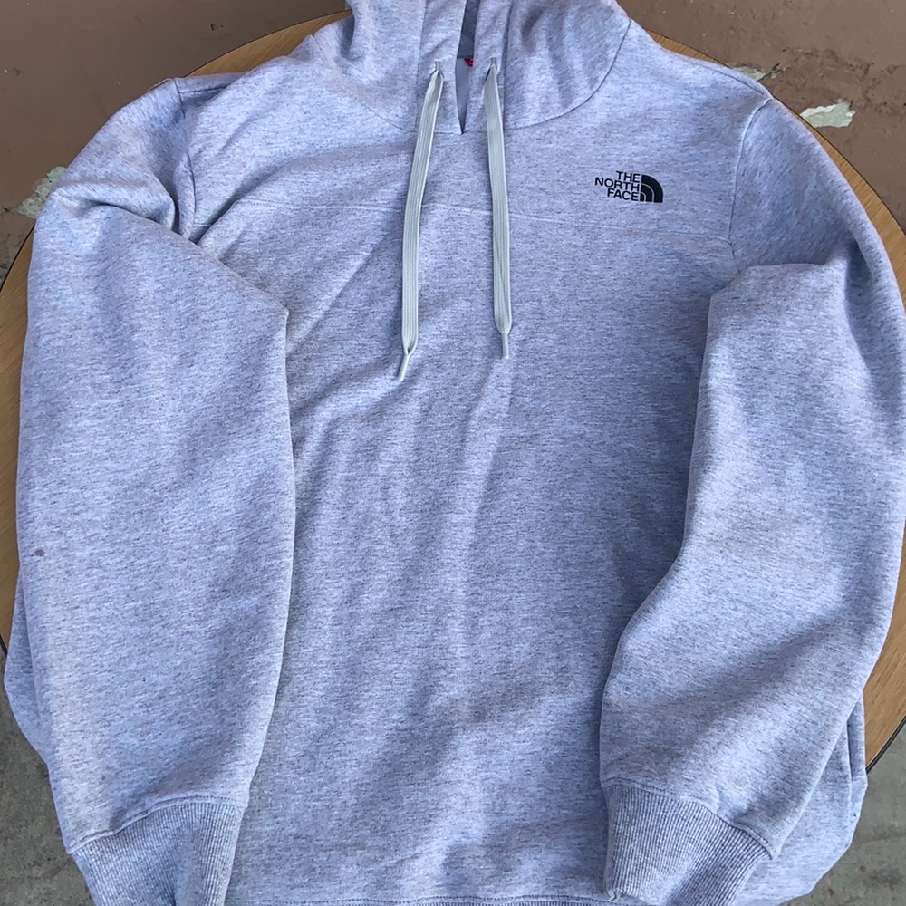 North Face Zumu Hoodie Gray Size. Large